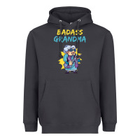 Smoke badass grandma family mother grandma t shirt Heavyweight Hoodie - linhVisuals