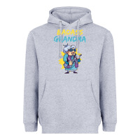 Heather Grey badass grandma family mother grandma t shirt Heavyweight Hoodie - linhVisuals