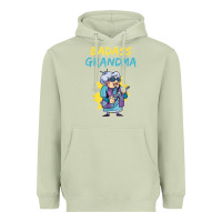 Matcha badass grandma family mother grandma t shirt Heavyweight Hoodie - linhVisuals
