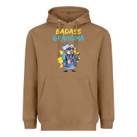 Badass Grandma Family Mother Grandma T Shirt Heavyweight Hoodie | Teevron