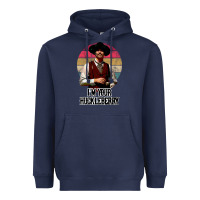 Navy i'm your huckleberry Heavyweight Hoodie - linhVisuals
