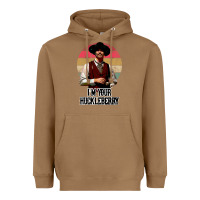 Toasted Coconut i'm your huckleberry Heavyweight Hoodie - linhVisuals