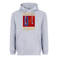 Heather Grey Dürän dürän 01 Heavyweight Hoodie - linhVisuals