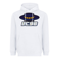 White uc santa barbara gauchos Heavyweight Hoodie - linhVisuals
