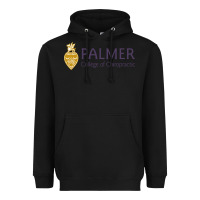 Black college of chiropractic Heavyweight Hoodie - linhVisuals
