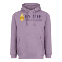 Lavender college of chiropractic Heavyweight Hoodie - linhVisuals