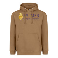 Toasted Coconut college of chiropractic Heavyweight Hoodie - linhVisuals