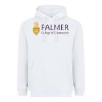White college of chiropractic Heavyweight Hoodie - linhVisuals