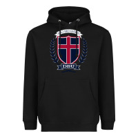 Black db Heavyweight Hoodie - linhVisuals
