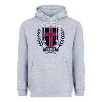 Heather Grey db Heavyweight Hoodie - linhVisuals