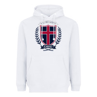 White db Heavyweight Hoodie - linhVisuals
