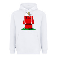 White the doghouse Heavyweight Hoodie - linhVisuals