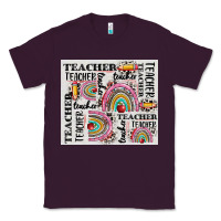 Plum teacher tumbler Classic Tee - CowGirlArtShop
