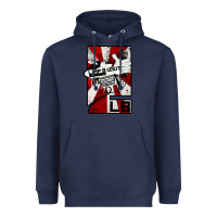 Navy limp bizkit 23 Heavyweight Hoodie - linhVisuals