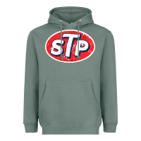 Sage stp Heavyweight Hoodie - linhVisuals
