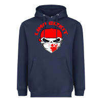Navy limp bizkit 28 Heavyweight Hoodie - linhVisuals