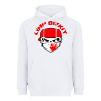 White limp bizkit 28 Heavyweight Hoodie - linhVisuals