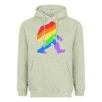 Matcha bigfoot t  shirt rainbow bigfoot t  shirt Heavyweight Hoodie - linhVisuals
