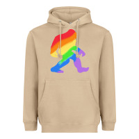 Mushroom bigfoot t  shirt rainbow bigfoot t  shirt Heavyweight Hoodie - linhVisuals