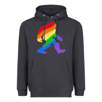 Smoke bigfoot t  shirt rainbow bigfoot t  shirt Heavyweight Hoodie - linhVisuals