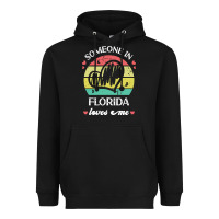 Black someone in florida loves me t  shirt someone in florida loves me funny Heavyweight Hoodie - linhVisuals
