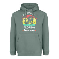 Sage someone in florida loves me t  shirt someone in florida loves me funny Heavyweight Hoodie - linhVisuals