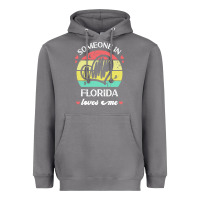 Storm someone in florida loves me t  shirt someone in florida loves me funny Heavyweight Hoodie - linhVisuals