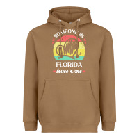 Toasted Coconut someone in florida loves me t  shirt someone in florida loves me funny Heavyweight Hoodie - linhVisuals