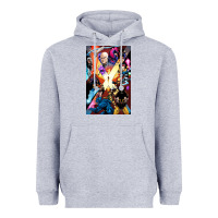 Heather Grey x men 3 Heavyweight Hoodie - linhVisuals