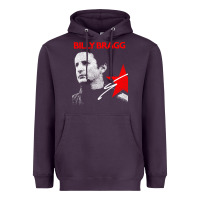 Plum billy bragg müsic Heavyweight Hoodie - linhVisuals