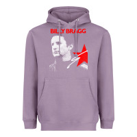 Lavender billy bragg müsic Heavyweight Hoodie - linhVisuals