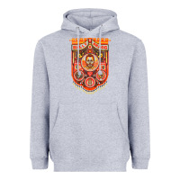 Heather Grey billy bragg müsic Heavyweight Hoodie - linhVisuals