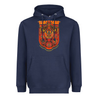 Navy billy bragg müsic Heavyweight Hoodie - linhVisuals