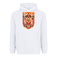 White billy bragg müsic Heavyweight Hoodie - linhVisuals