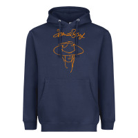 Navy james bay müsic Heavyweight Hoodie - linhVisuals