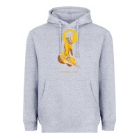 Heather Grey james bay müsic Heavyweight Hoodie - linhVisuals