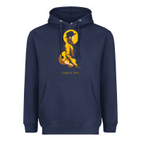 Navy james bay müsic Heavyweight Hoodie - linhVisuals