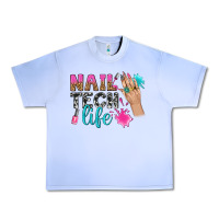 Grape Ice nail tech life bbs Urban Heavy Tee - BundleAndBundleShop