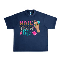 Navy nail tech life bbs Urban Heavy Tee - BundleAndBundleShop
