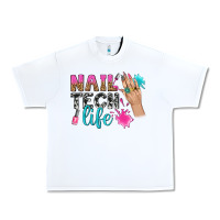 White nail tech life bbs Urban Heavy Tee - BundleAndBundleShop