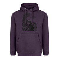 Plum the wood brothers blues Heavyweight Hoodie - linhVisuals