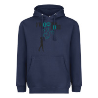 Navy the wood brothers blues Heavyweight Hoodie - linhVisuals