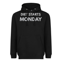 Black diet starts monday Heavyweight Hoodie - linhVisuals