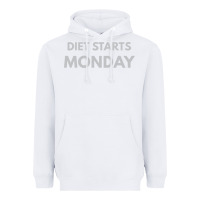 White diet starts monday Heavyweight Hoodie - linhVisuals