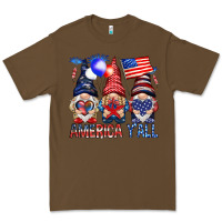 Cacao America y'all with gnomies Premium Tee - HowdyJamesFarm