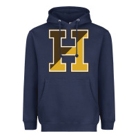 Navy haverhill high school Heavyweight Hoodie - linhVisuals