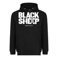 Black black sheep Heavyweight Hoodie - linhVisuals