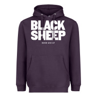 Plum black sheep Heavyweight Hoodie - linhVisuals