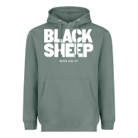 Sage black sheep Heavyweight Hoodie - linhVisuals