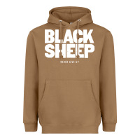 Toasted Coconut black sheep Heavyweight Hoodie - linhVisuals